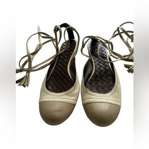 Bottega veneta ankle wrap gladiator sandals Sz 39/US:9